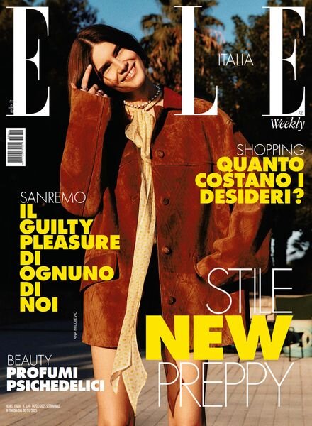 Elle Italia – 30 Gennaio 2025 Cover