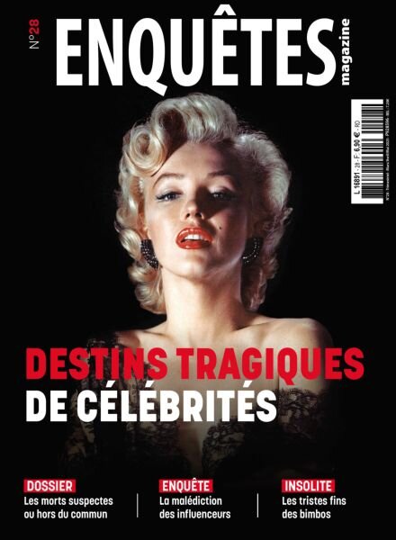 Enquetes Magazine – Mars-Avril-Mai 2025 Cover