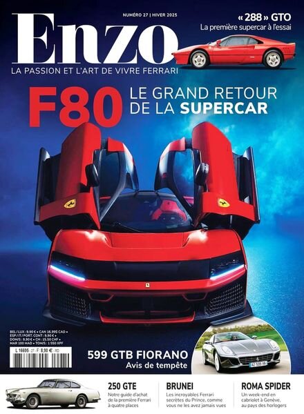 Enzo France – Hiver 2025 Cover