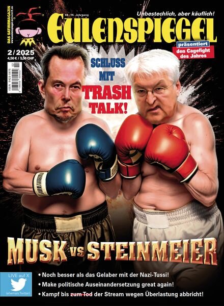 Eulenspiegel – Februar 2025 Cover