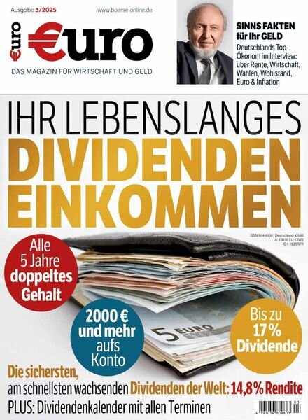 Euro – Marz 2025 Cover