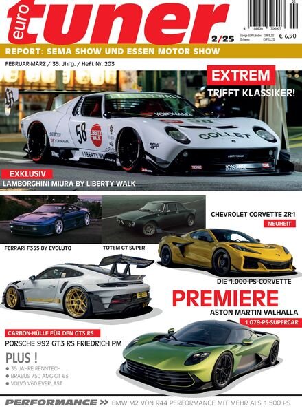 Eurotuner – Februar 2025 Cover