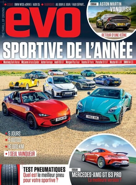 Evo France – Janvier-Fevrier 2025 Cover