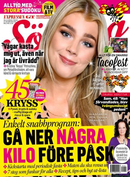 Expressen Sondag – 22 Februari 2025 Cover