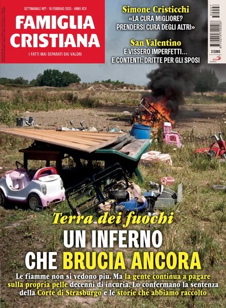 Famiglia Cristiana – 16 Febbraio 2025 Cover