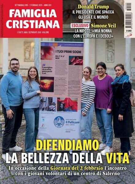 Famiglia Cristiana – 2 Febbraio 2025 Cover