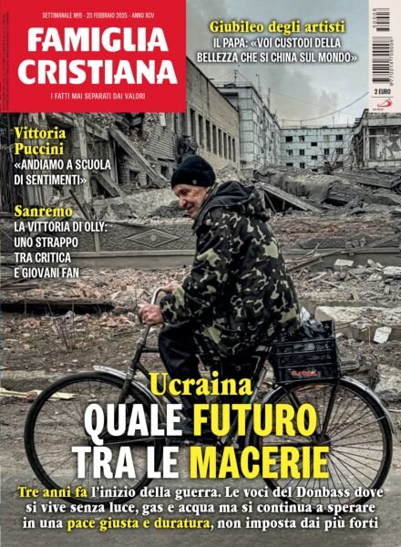 Famiglia Cristiana – 23 Febbraio 2025 Cover