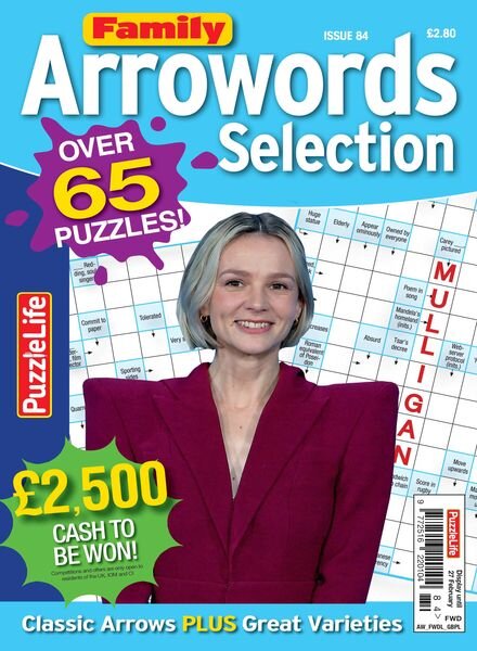 Family Arrowords Selection – Issue 84 2025 Cover