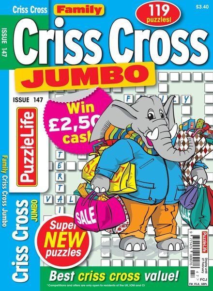 Family Criss Cross Jumbo – January 2025 Cover