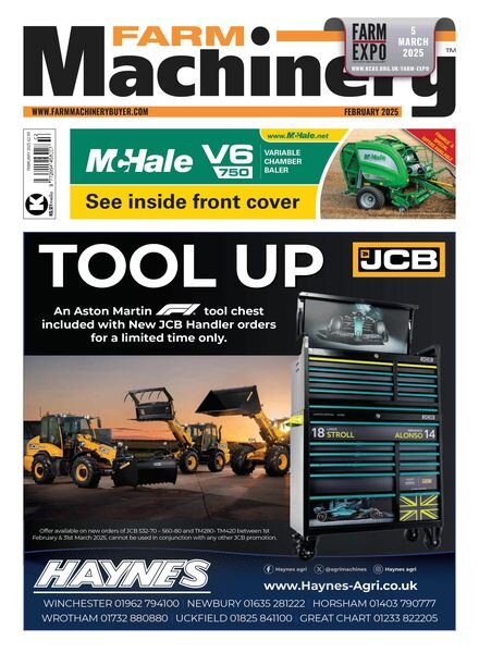 Farm Machinery – February 2025 Cover
