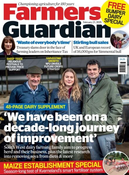 Farmers Guardian – 21 February 2025 Cover