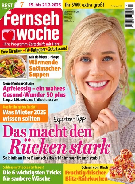 Fernsehwoche – 7 Februar 2025 Cover