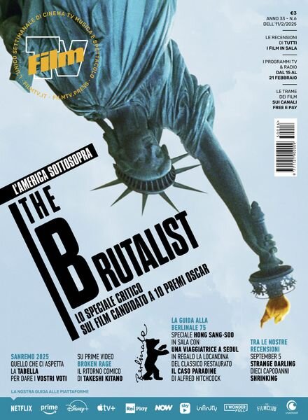 Film Tv – 11 Febbraio 2025 Cover