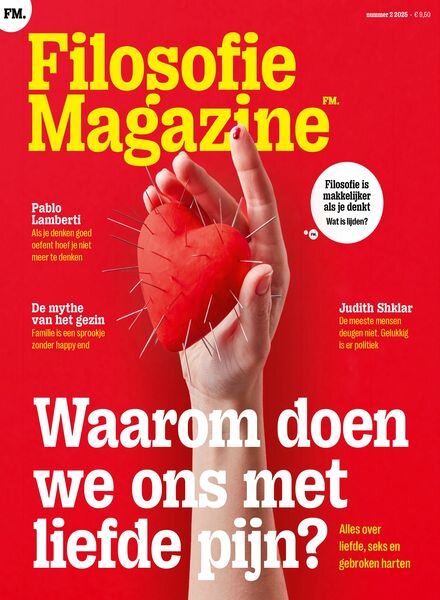 Filosofie Magazine – Februari 2025 Cover