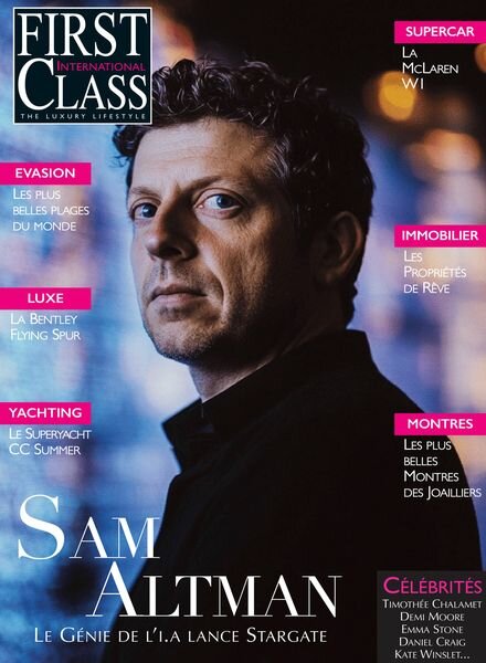 First Class Magazine – Fevrier 2025 Cover