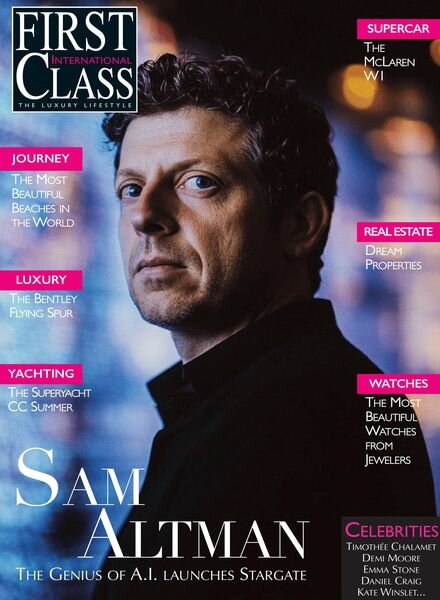 First Class Magazine UK – February 2025 Cover