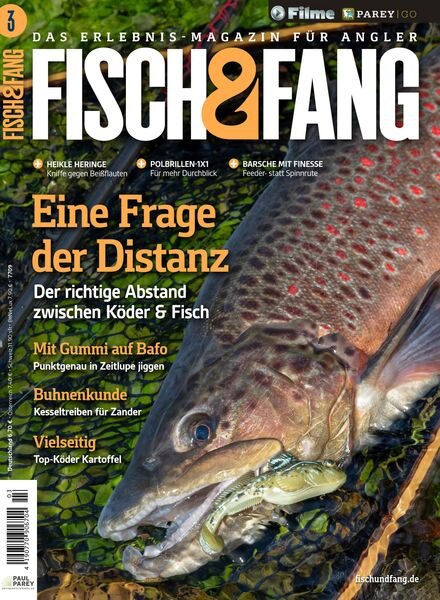 Fisch & Fang – Marz 2025 Cover