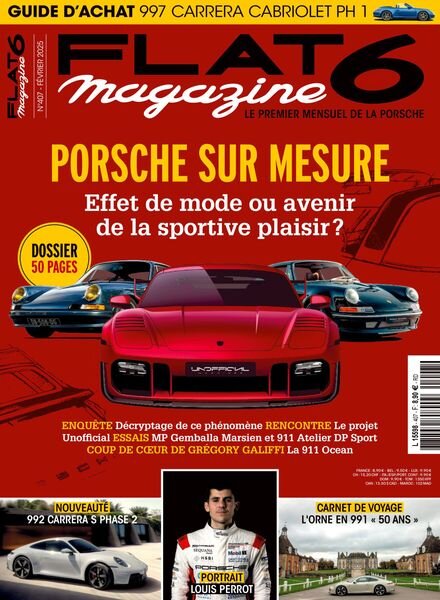 Flat 6 Magazine – Fevrier 2025 Cover