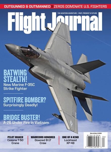 Flight Journal – March-April 2025 Cover