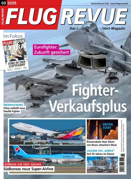 Flug Revue – Marz 2025 Cover