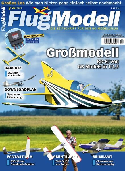 FlugModell – Marz 2025 Cover