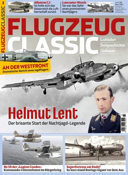 Flugzeug Classic – Marz 2025 Cover