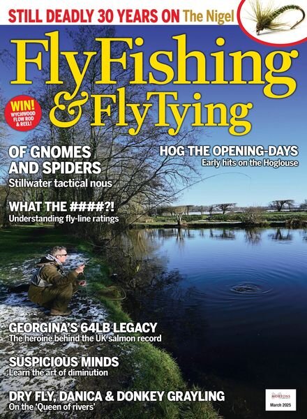 Fly Fishing & Fly Tying – March 2025 Cover