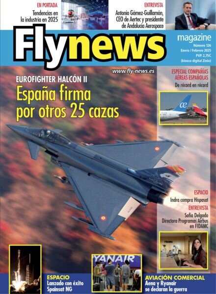 Fly News Magazine – Enero-Febrero 2025 Cover
