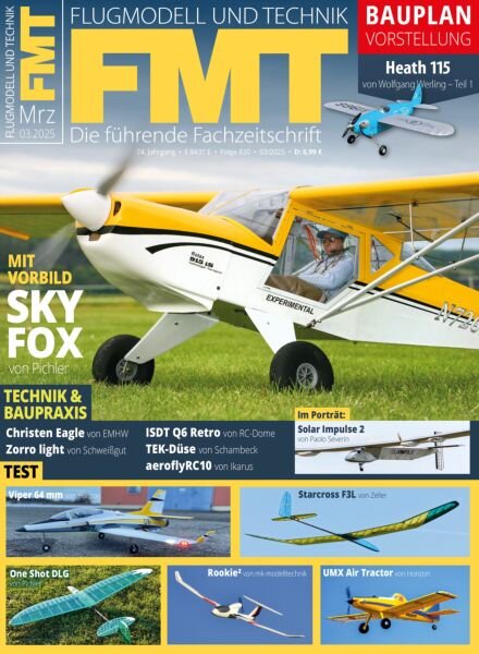 FMT Flugmodell und Technik – Marz 2025 Cover
