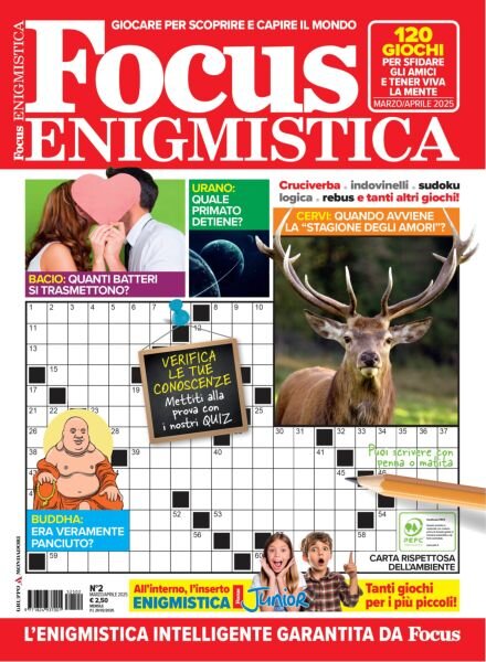 Focus Enigmistica – Marzo-Aprile 2025 Cover