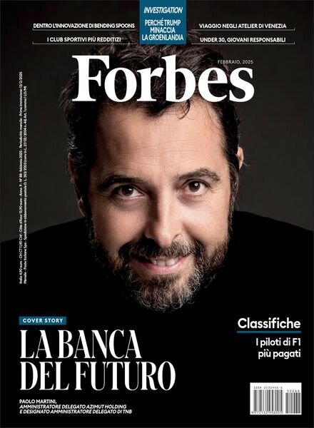 Forbes Italia – Febbraio 2025 Cover