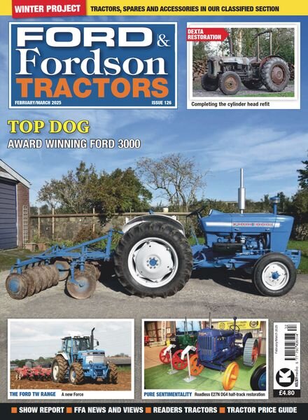 Ford & Fordson Tractors – February-March 2025 Cover