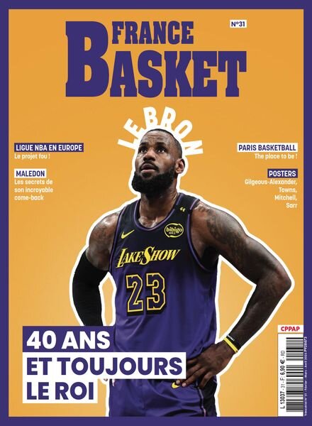 France Basket – Fevrier-Mars-Avril 2025 Cover