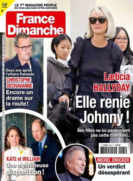 France Dimanche – 21 Fevrier 2025 Cover