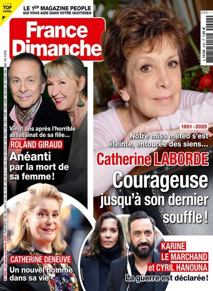 France Dimanche – 31 Janvier 2025 Cover