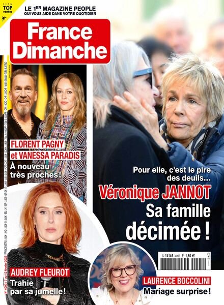 France Dimanche – 7 Fevrier 2025 Cover