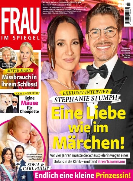Frau im Spiegel – 19 Februar 2025 Cover
