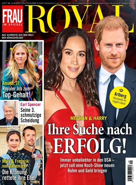 Frau im Spiegel Royal – 4 Februar 2025 Cover