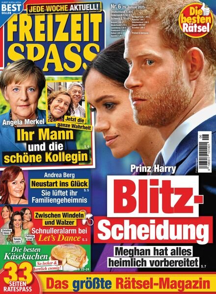 Freizeit Spass – 28 Januar 2025 Cover
