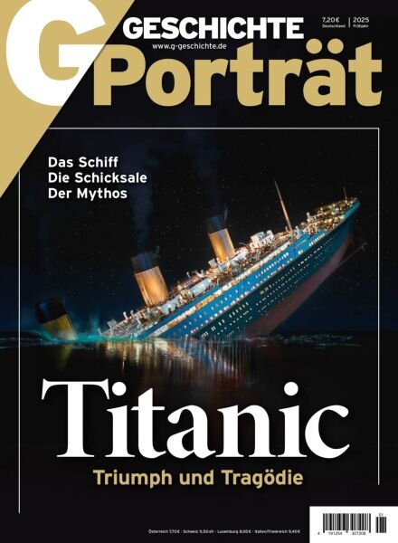 G Geschichte Portrat – Fruhjahr 2025 Cover