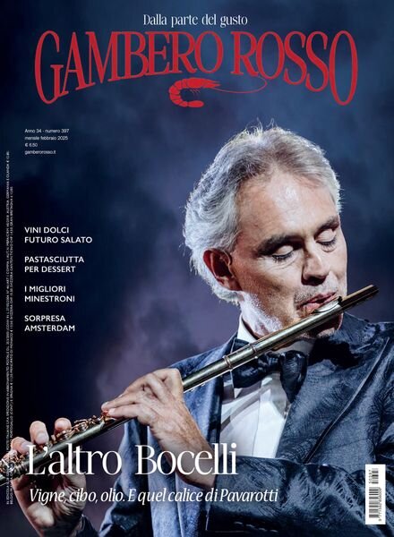 Gambero Rosso Italia – Febbraio 2025 Cover