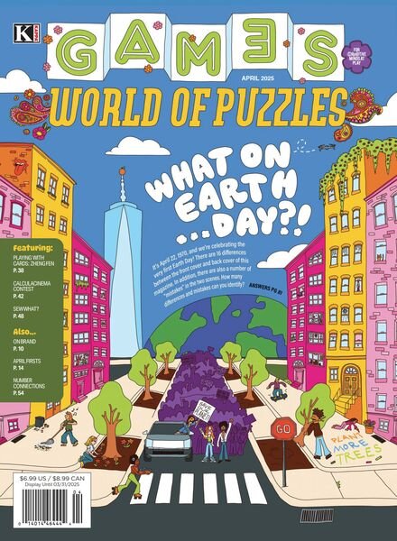 Games World of Puzzles – April 2025 Cover