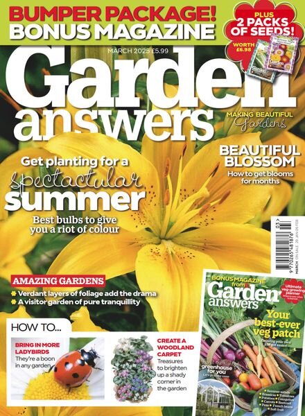 Garden Answers – March 2025 Cover