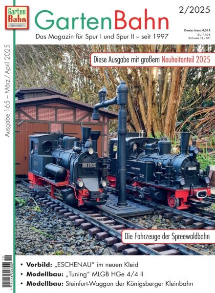 GartenBahn – Marz-April 2025 Cover