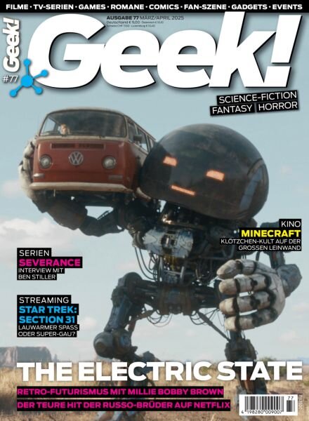 Geek! Germany – Marz-April 2025 Cover