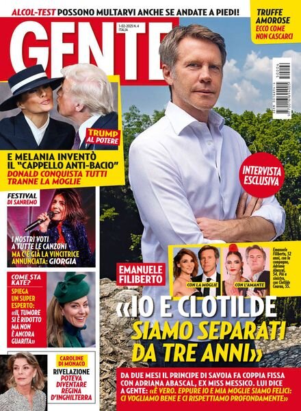 Gente Italia – 1 Febbraio 2025 Cover