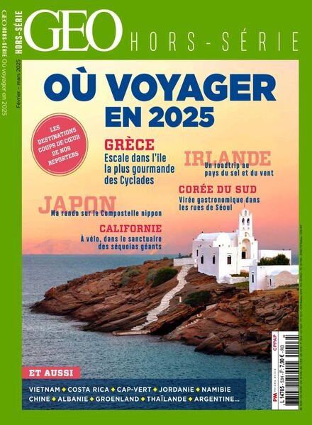 Geo – Hors-Serie – Fevrier-Mars 2025 Cover