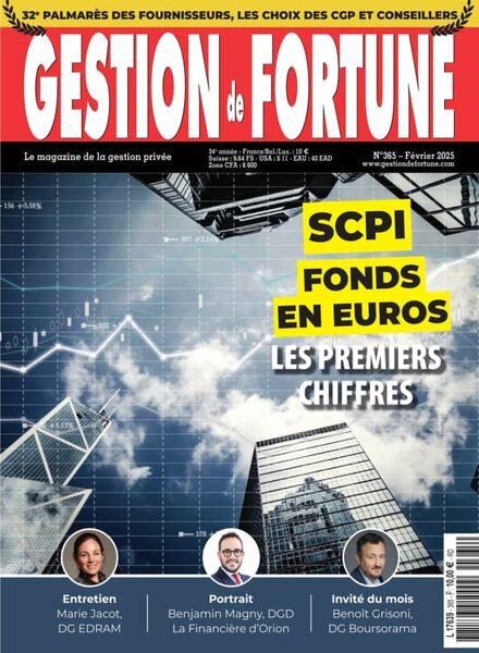 Gestion de Fortune – Fevrier 2025 Cover
