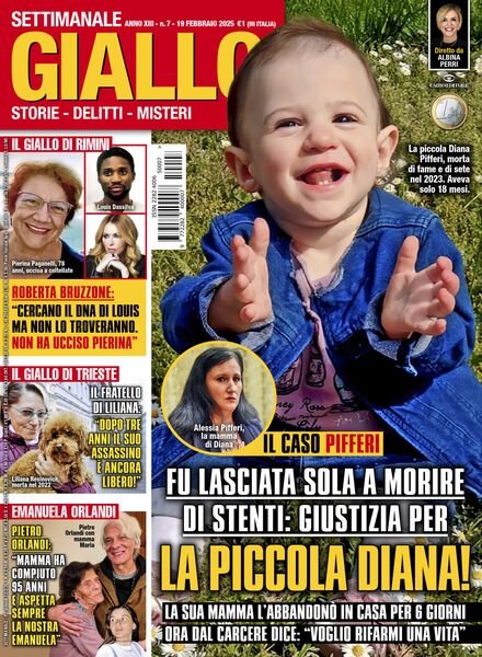Giallo – 19 Febbraio 2025 Cover