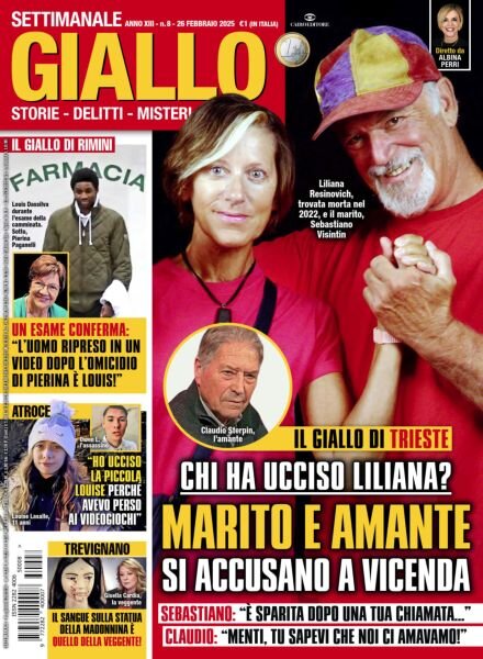 Giallo – 26 Febbraio 2025 Cover
